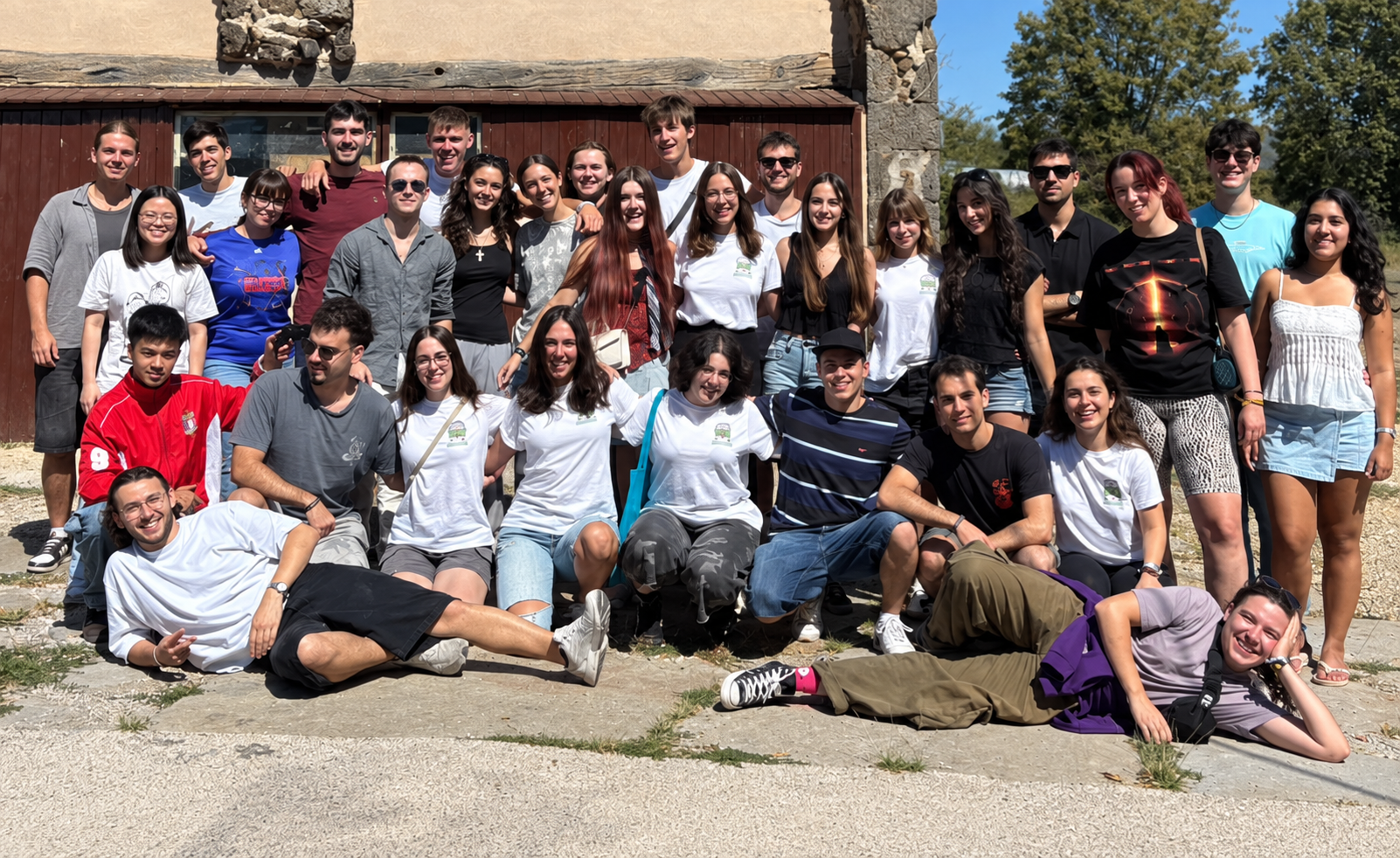 Grup d'estudiants de BEST Barcelona a l'aire lliure
