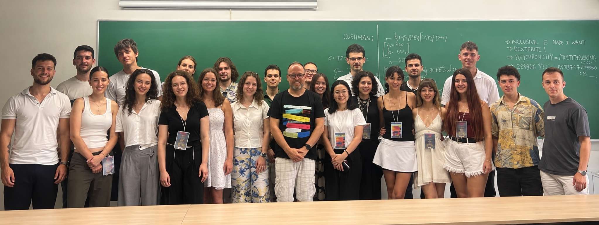 Estudiants de BEST Barcelona en una aula